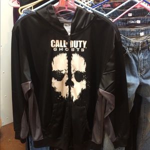 L/xl Call of Duty Zip up hooded